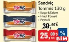 TOMMİS SANDVİÇ 130 G
